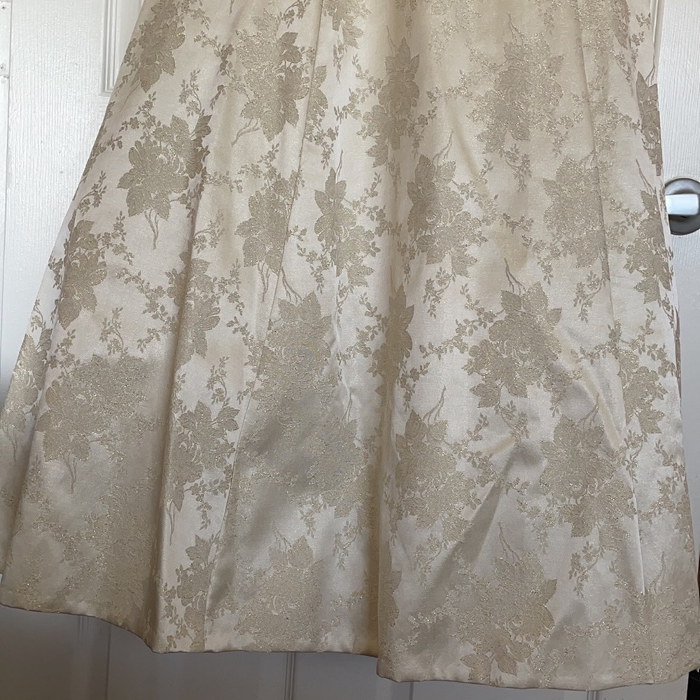 Jessica McClintock Cream Dress - Picture 6 of 8